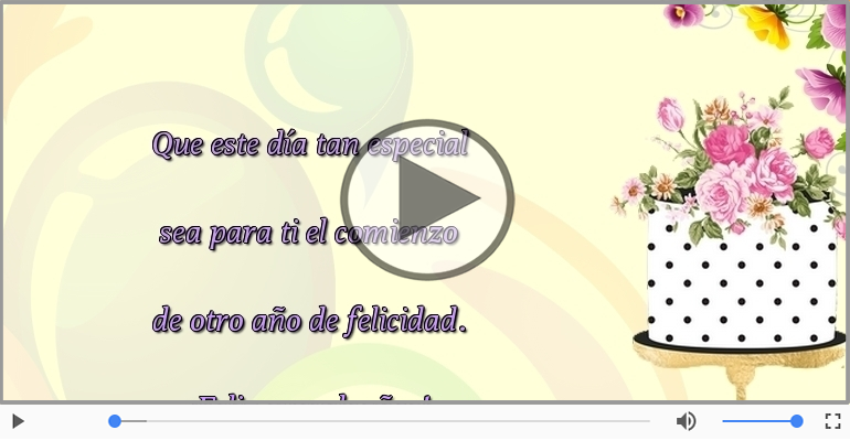 Feliz cumpleaños