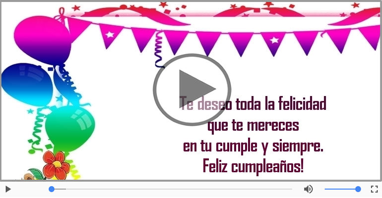 Feliz cumpleaños!