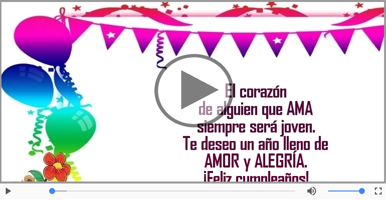 ¡Feliz cumpleaños!