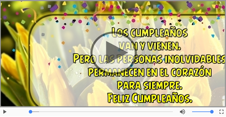 Feliz Cumpleaños