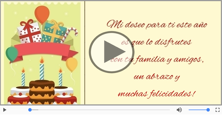 Muchas felicidades