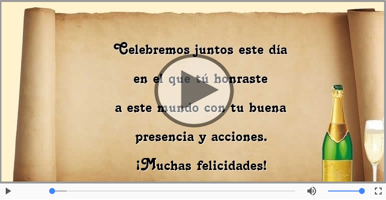 ¡Muchas felicidades!