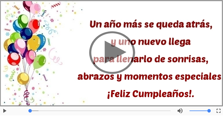 ¡Feliz Cumpleaños!.