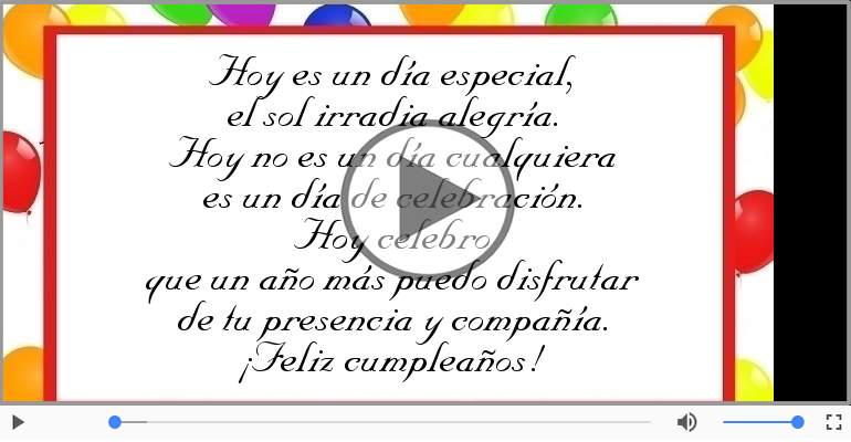 ¡Feliz cumpleaños!
