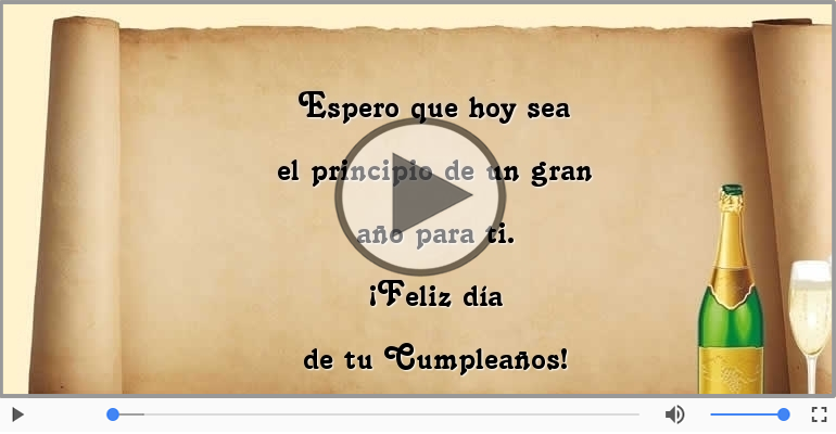 ¡Feliz día  de tu Cumpleaños!