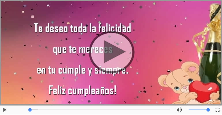 Feliz cumpleaños!