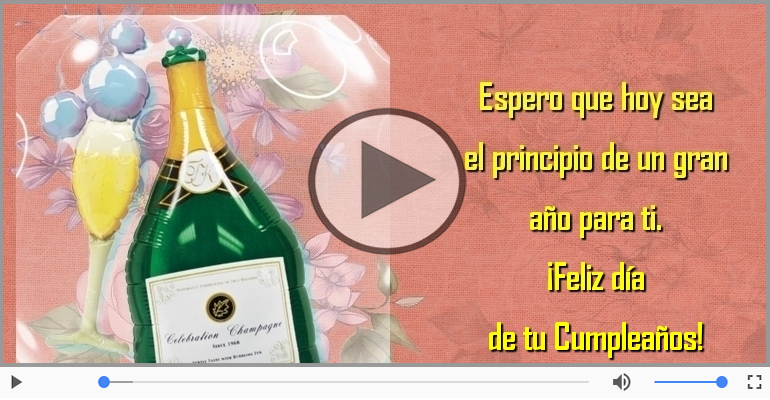 ¡Feliz día  de tu Cumpleaños!