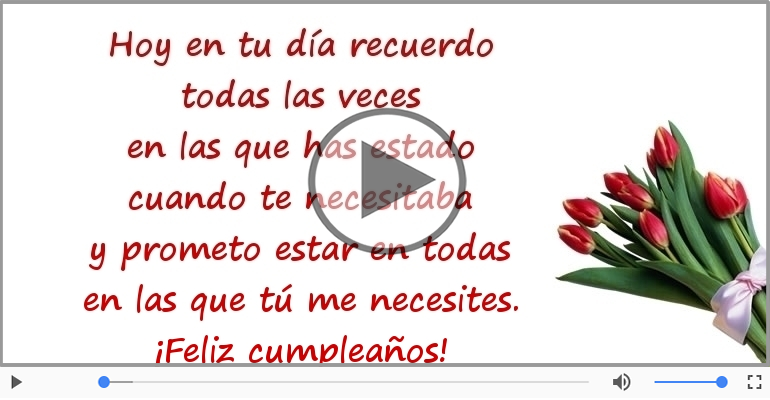 ¡Feliz cumpleaños!