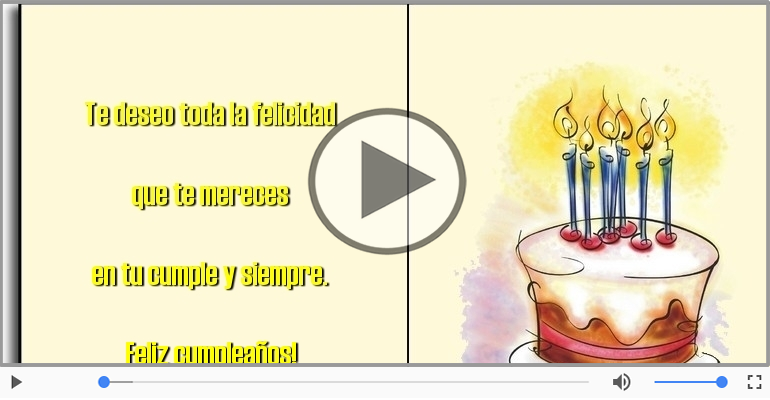 Feliz cumpleaños!