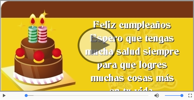 Feliz cumpleaños