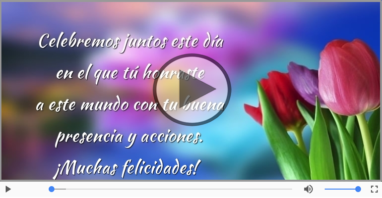 ¡Muchas felicidades!