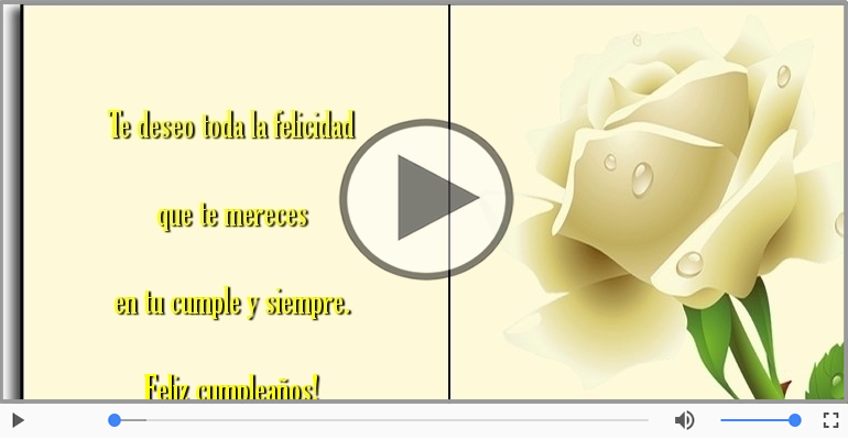 Feliz cumpleaños!