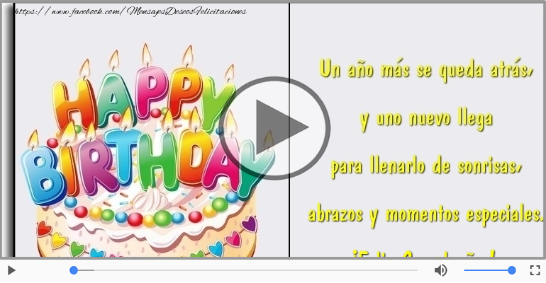 ¡Feliz Cumpleaños!.