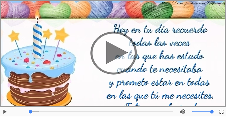 ¡Feliz cumpleaños!