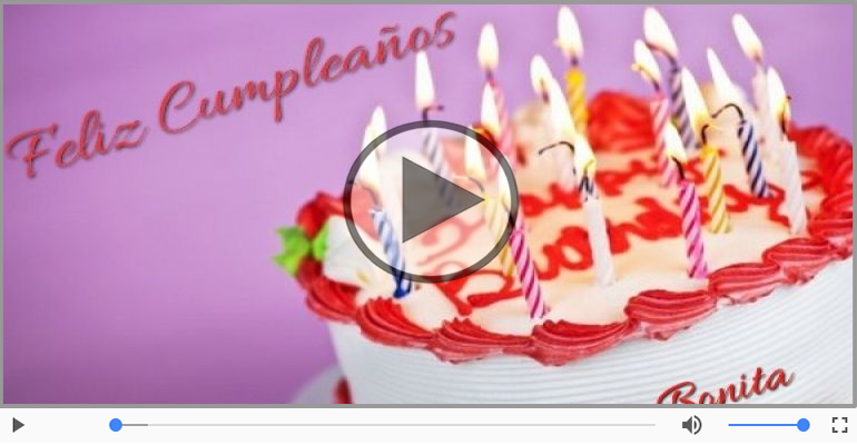 ¡Feliz Cumpleaños Bonita!