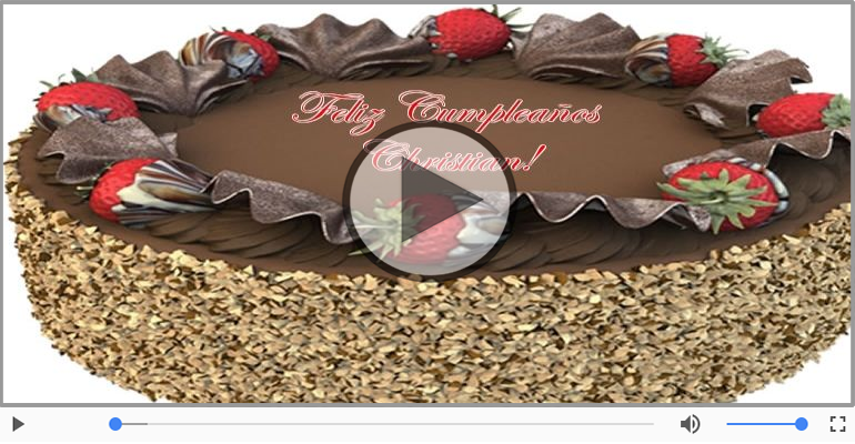 Happy Birthday Christian! ¡Feliz Cumpleaños Christian!