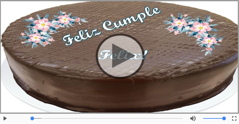 ¡Feliz Cumpleaños Felix!