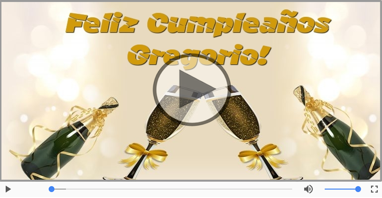 Happy Birthday Gregorio! ¡Feliz Cumpleaños Gregorio!