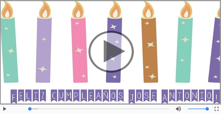 Cumpleaños Feliz para Jose Antonio!