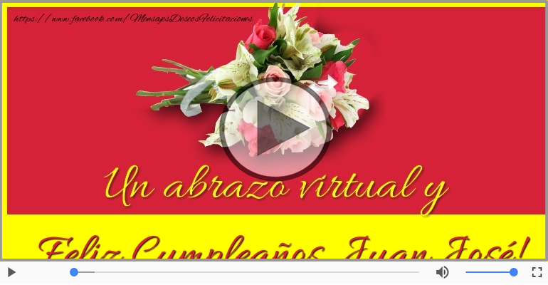 ¡Feliz Cumpleaños Juan José!