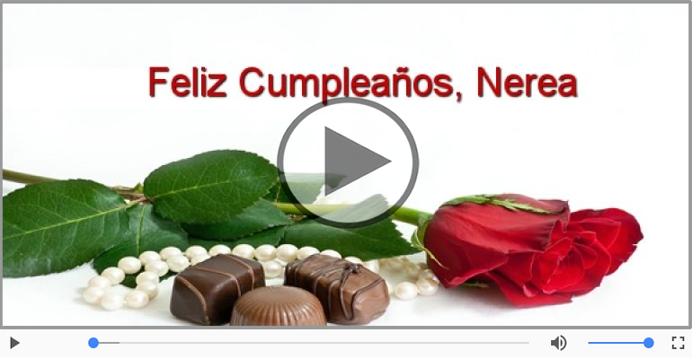 Happy Birthday Nerea! ¡Feliz Cumpleaños Nerea!