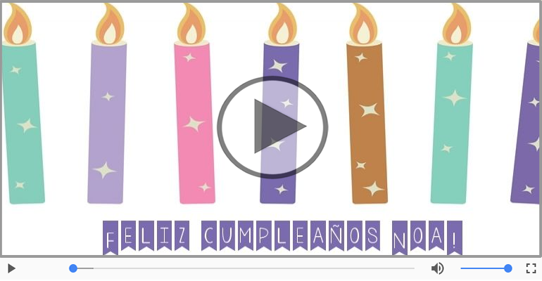 Happy Birthday Noa! ¡Feliz Cumpleaños Noa!