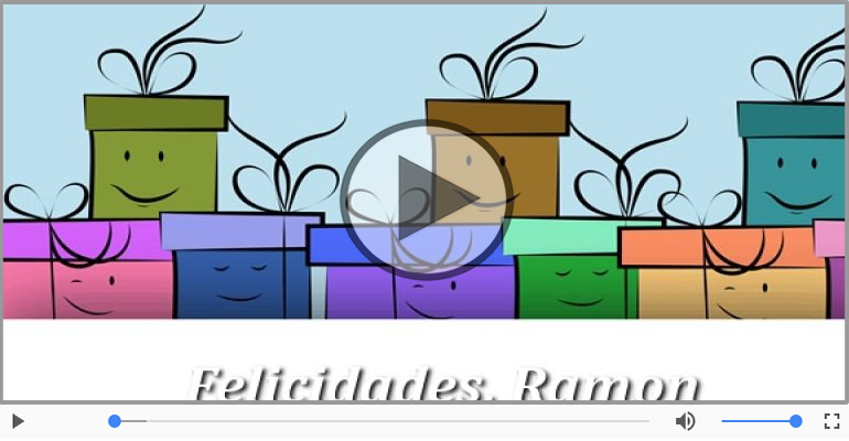 Cumpleaños Feliz para Ramon!