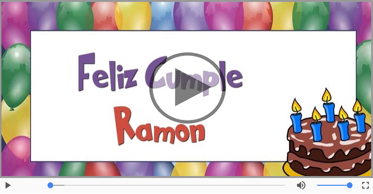 ¡Feliz Cumpleaños Ramon!