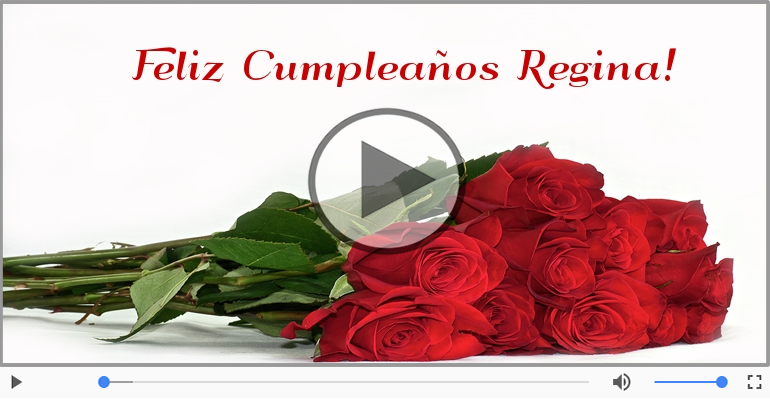 ¡Feliz Cumpleaños Regina!