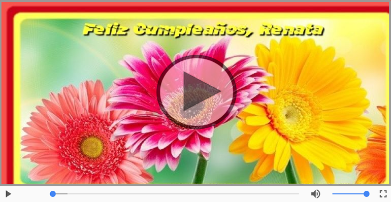 ¡Feliz Cumpleaños Renata!