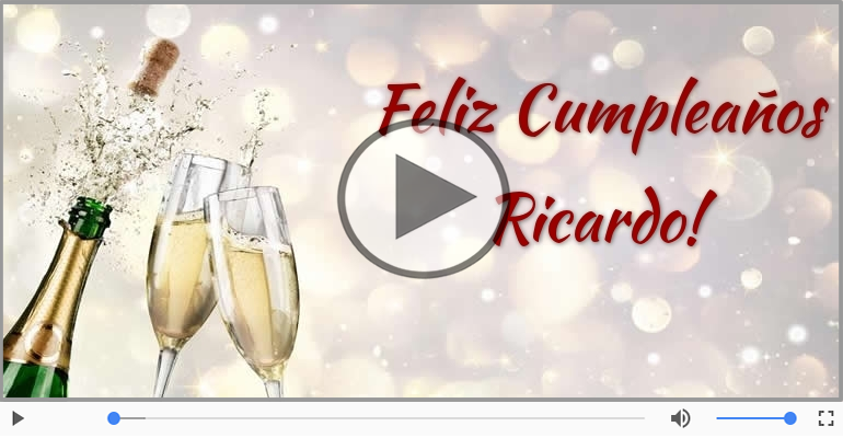 Happy Birthday Ricardo! ¡Feliz Cumpleaños Ricardo!