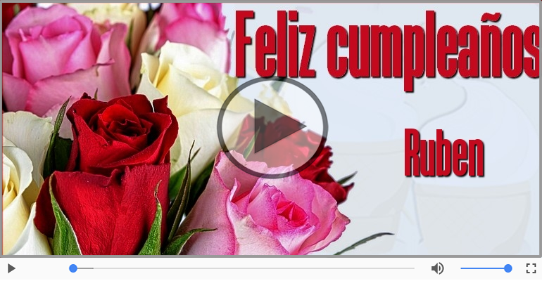 Cumpleaños Feliz para Ruben!