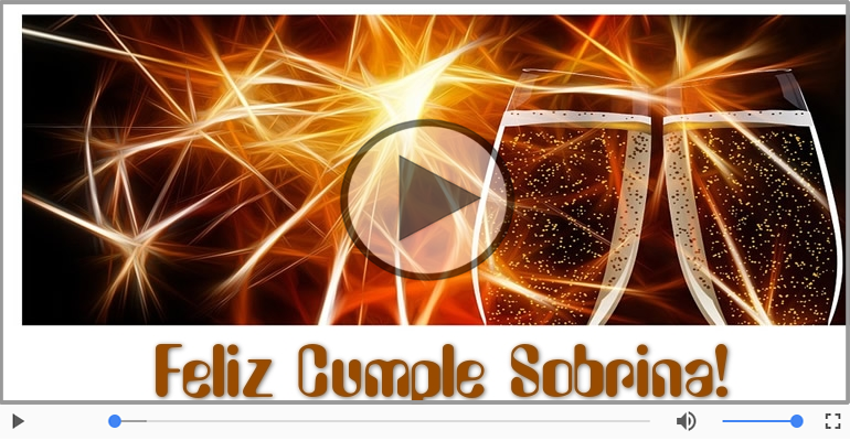 ¡Feliz Cumpleaños Sobrina!