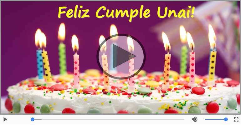 Cumpleaños Feliz para Unai!