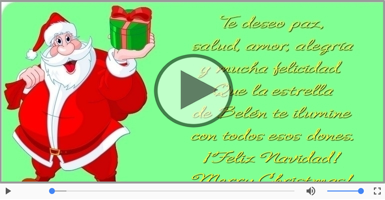 ¡Feliz Navidad! Merry Christmas!