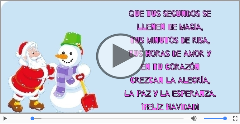 ¡Feliz Navidad! Merry Christmas!