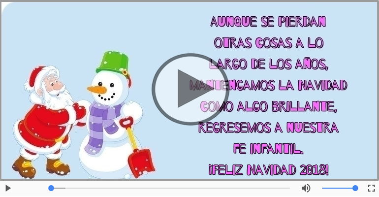 ¡Feliz Navidad 2018!