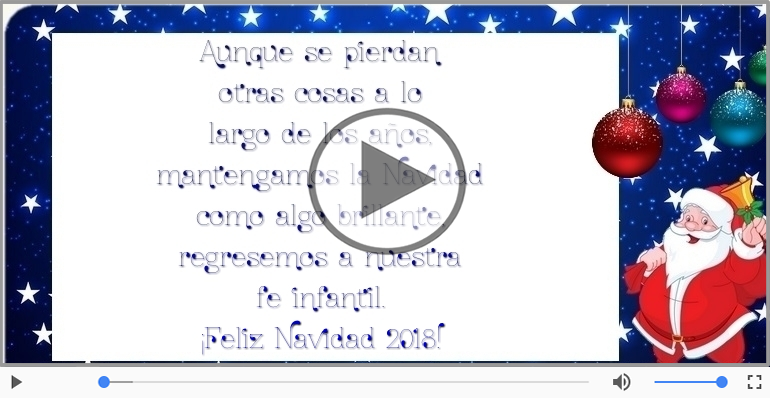 ¡Feliz Navidad 2018!