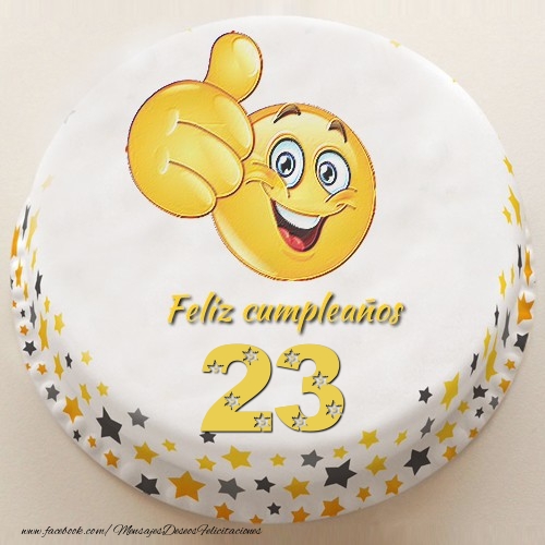 Feliz Cumpleaños, 23 años!