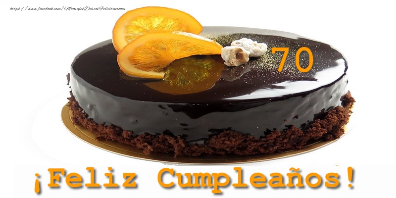 70 años ¡Feliz Cumpleaños!