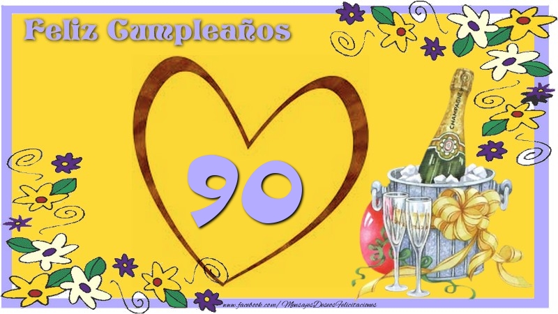 Feliz Cumpleaños 90 años