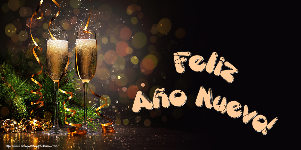 Felicitaciones de Año Nuevo - Feliz Año Nuevo! - mensajesdeseosfelicitaciones.com