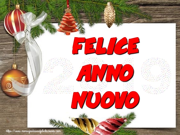Felicitaciones de Año Nuevo - Felice Anno Nuovo - mensajesdeseosfelicitaciones.com