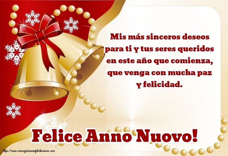 Año Nuevo Felice Anno Nuovo!