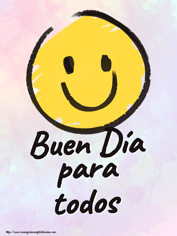 Buenas Tardes Buen Día para todos ~ emoticono de sonrisa
