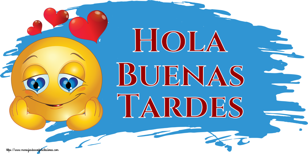 Hola Buenas Tardes ~ emoticoana Amor