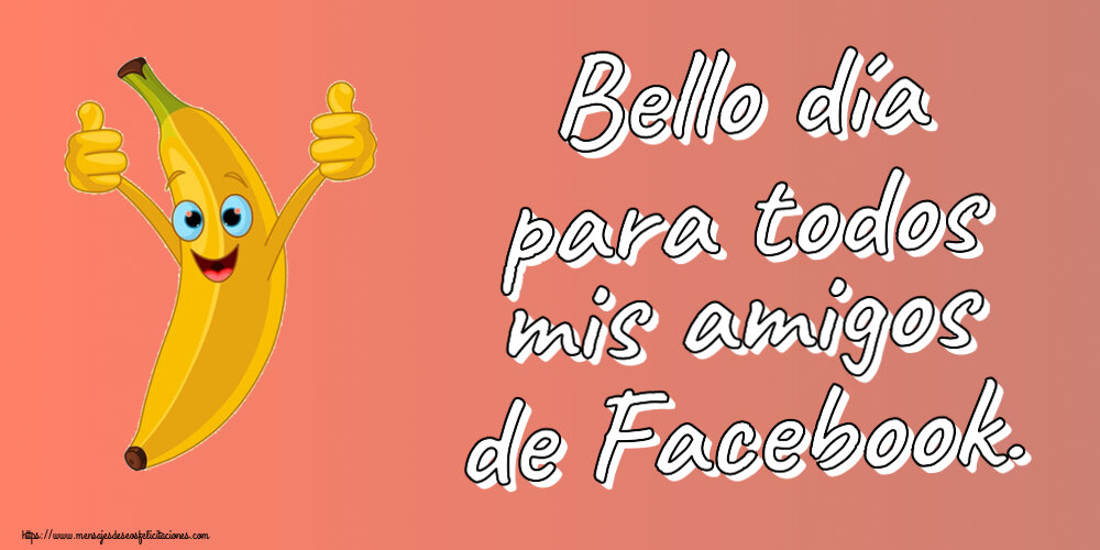 Buenas Tardes Bello día para todos mis amigos de Facebook.