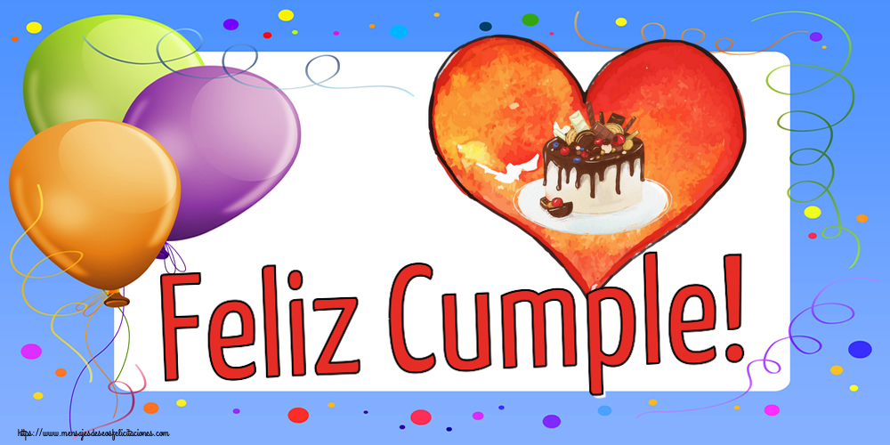 Cumpleaños Feliz Cumple! ~ tarta de caramelo en forma de corazón