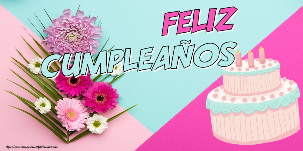 ¡Feliz Cumpleaños! ~ tarta rosa