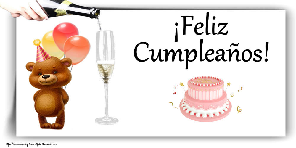 ¡Feliz Cumpleaños! ~ Tarta rosa con Happy Birthday